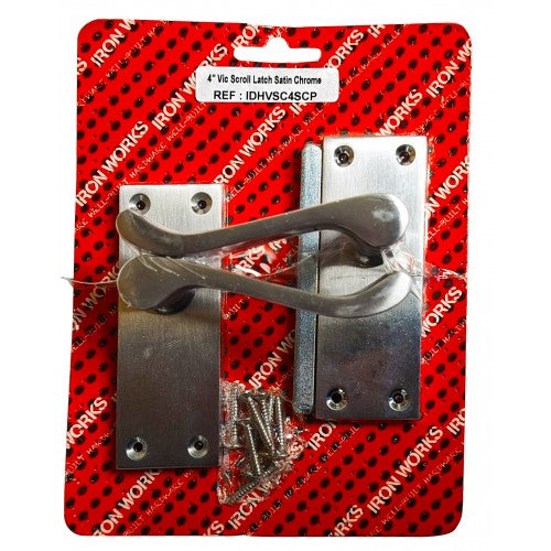 Door Handles Victorian Scroll  Latch