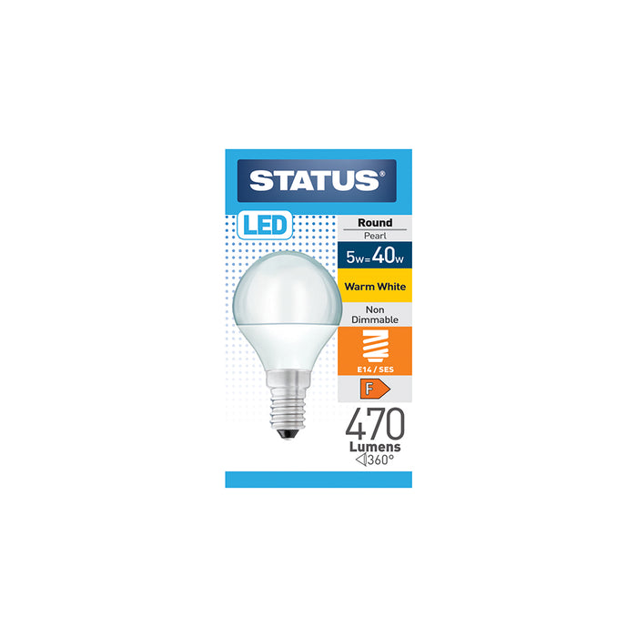 Round LED Bulb E14
