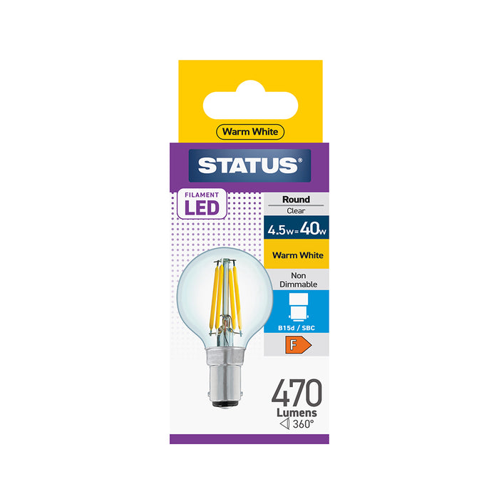Filament LED Round SBC 40W