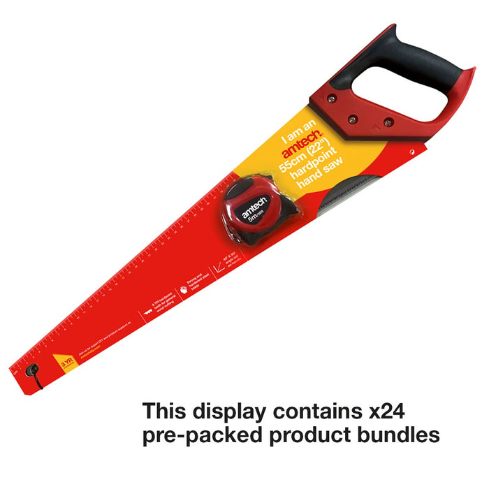 Handsaw 22” & 5m Tape