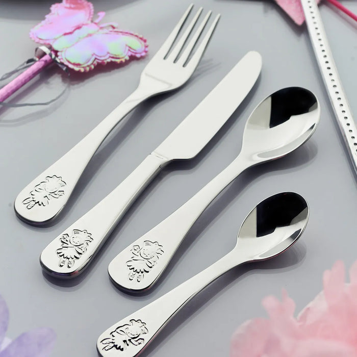 Fairies Kids Cutlery Set 4pcs Giftbox