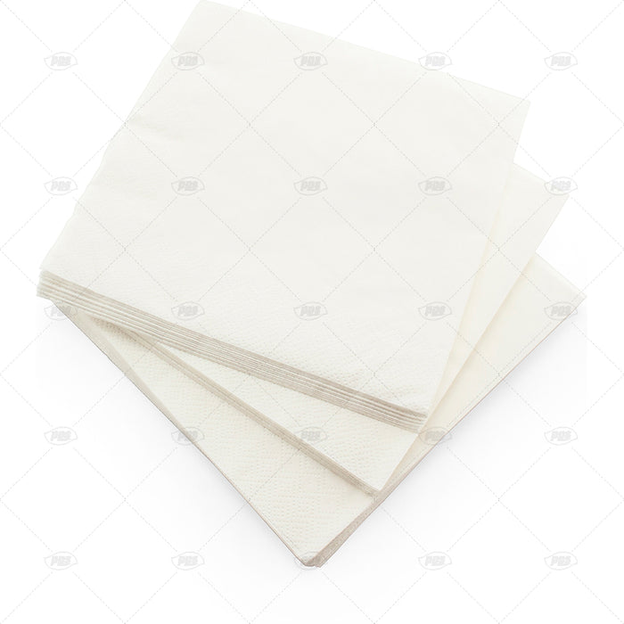 White Napkin 33cm 20pc