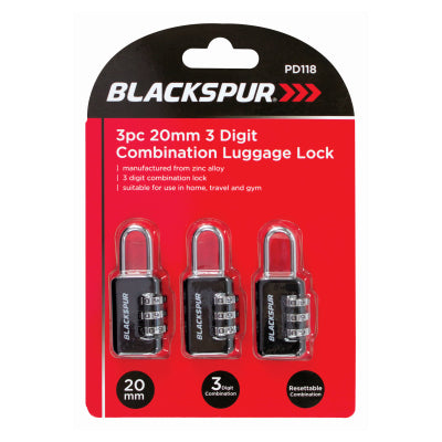 Combination Luggage Lock 20mm