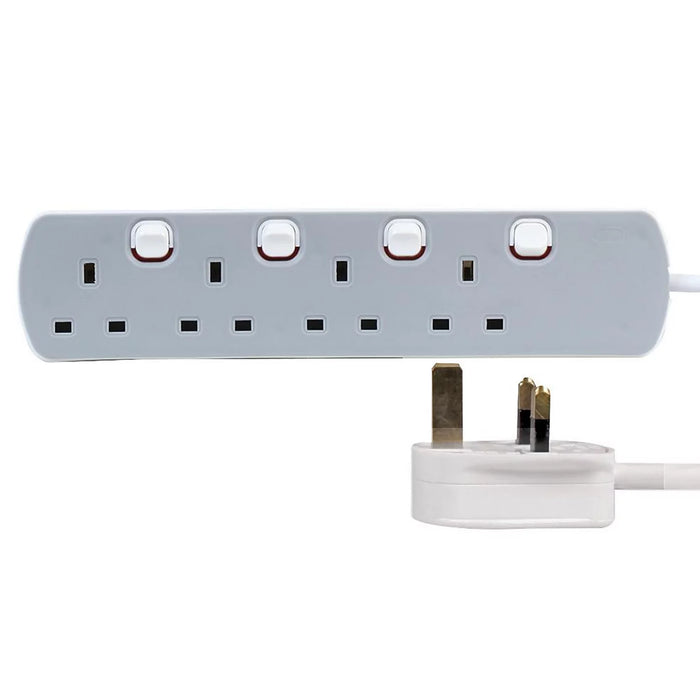 4 Way 2M Switched Ext Lead