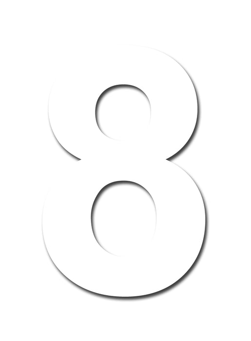 8 White
