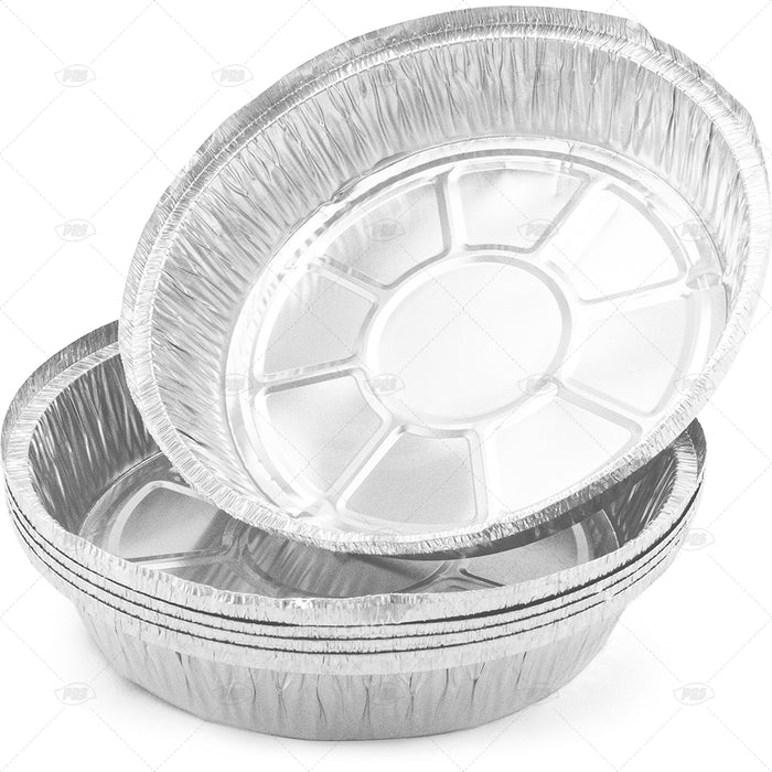 Round Foil Flan Case 5pc
