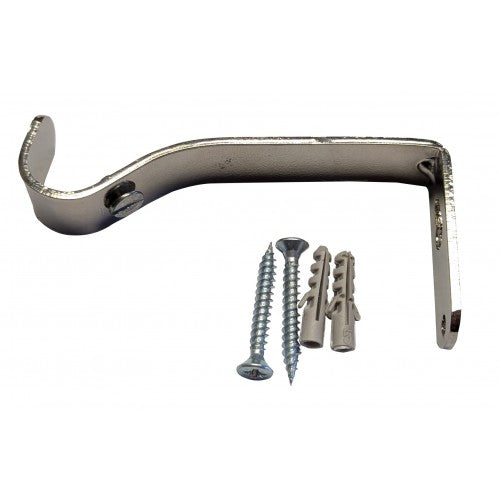 Curtain Rail Bracket Nickle 19mm