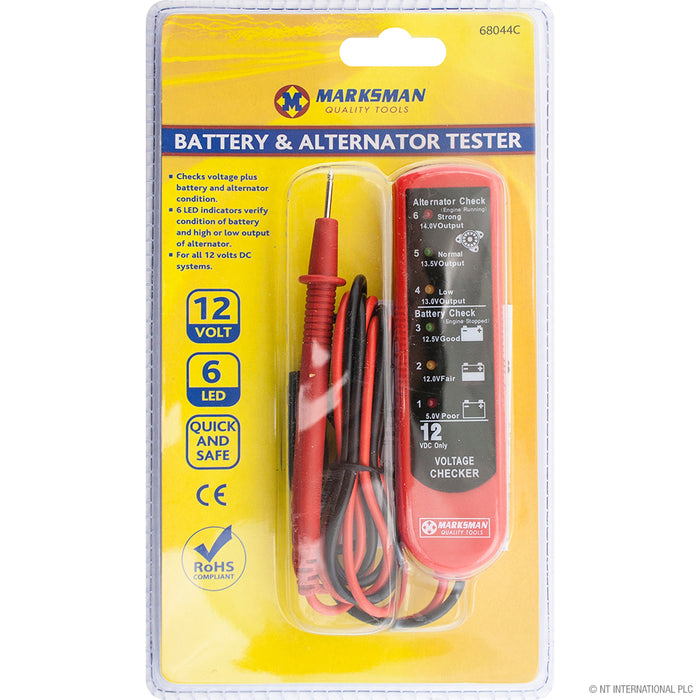 Battery & Alternator Tester