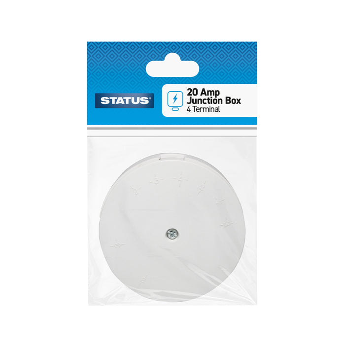 4 Terminal Junction box 20 amp