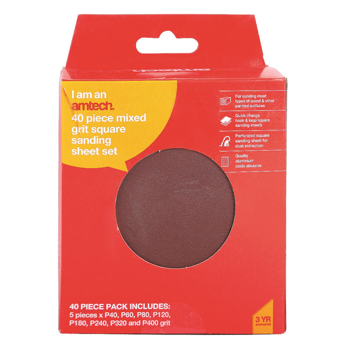 Square Sanding sheet 110mm x 100mm