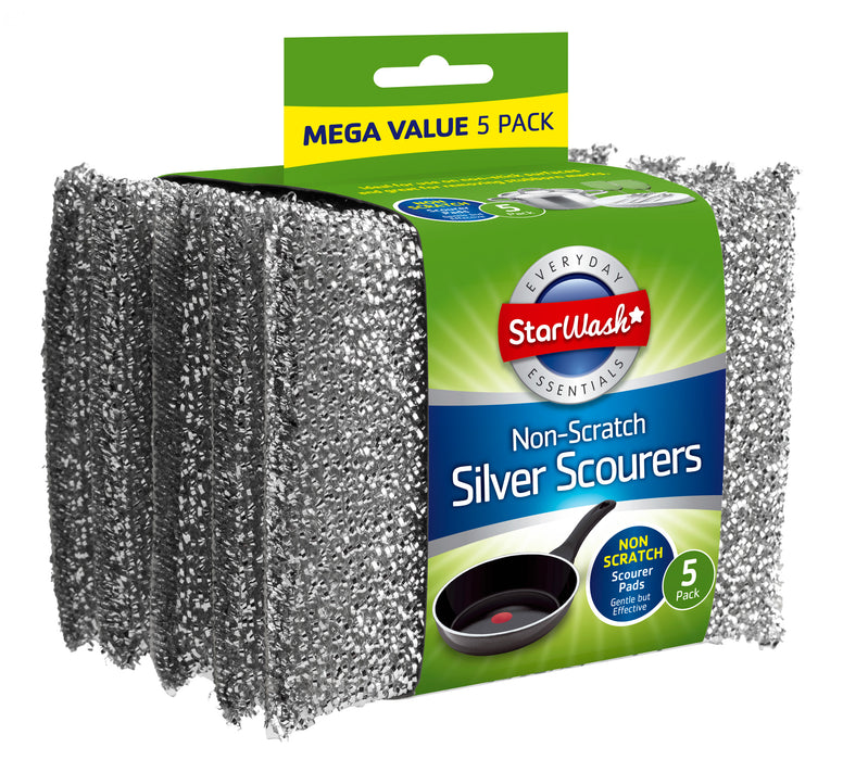 Non Scratch Scourers 5pc
