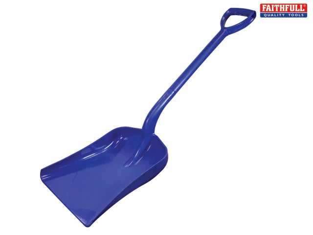 Faithfull Plastic Shovel Blue