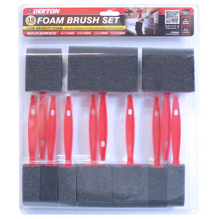 Foam Brushes 10pc