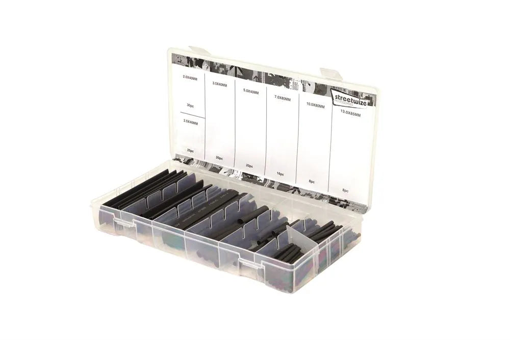Heat Shrink Electric Insulation Tubing Kit 127pc