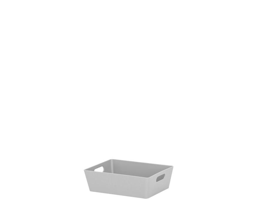 Rectangular Basket Gray