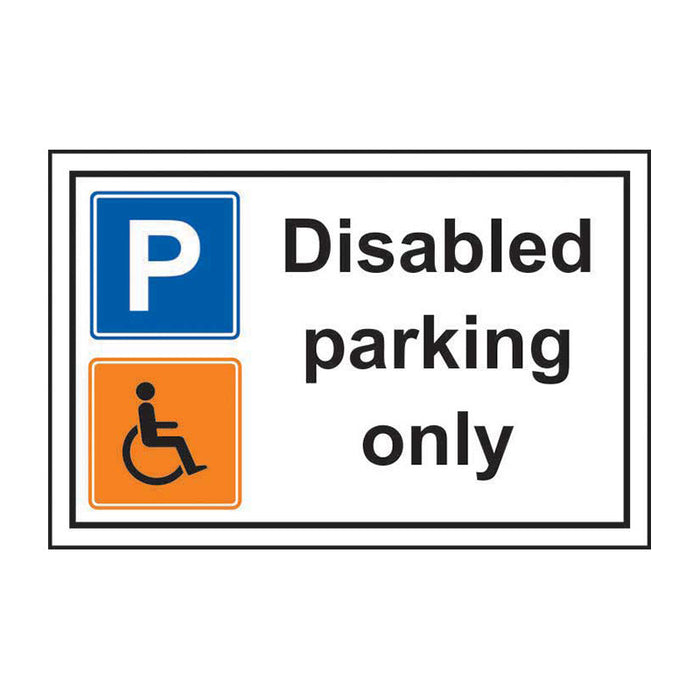 Disabled Parking Only