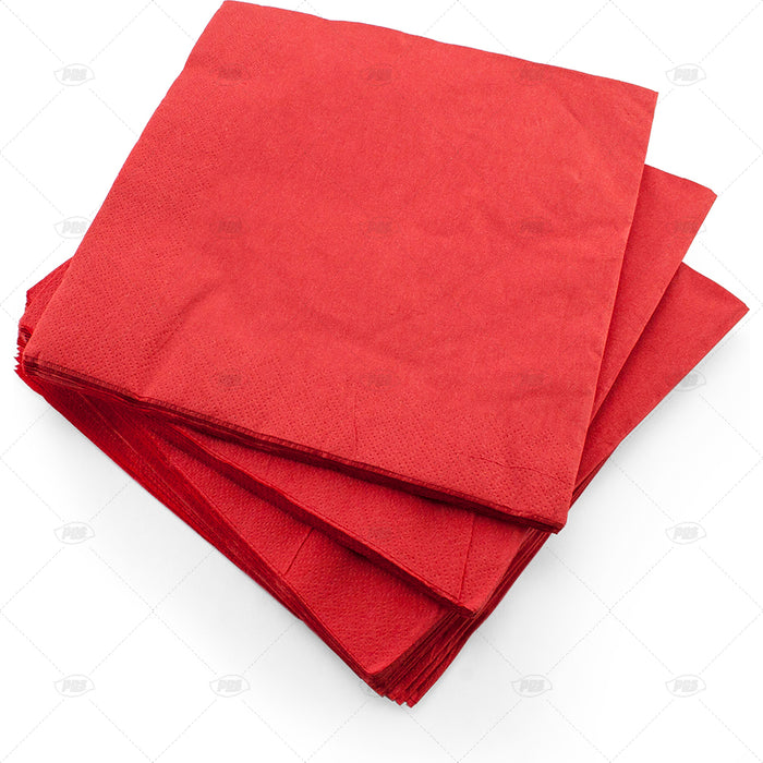 Red Napkin 40cm 30pc