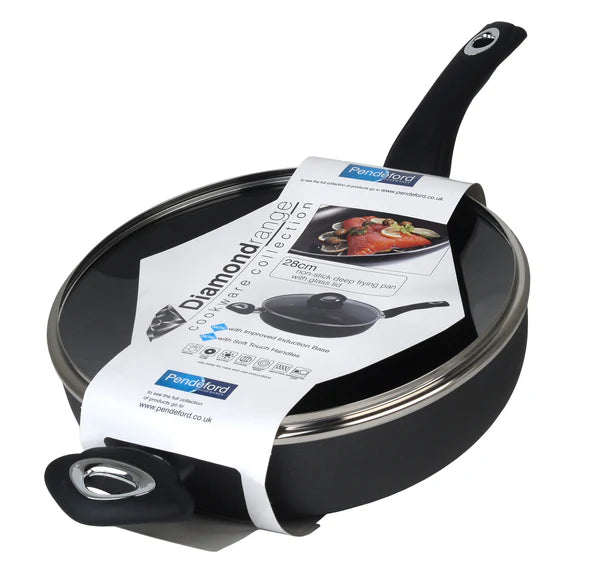 Deep Sauté Pan & Glass Lid 28cm