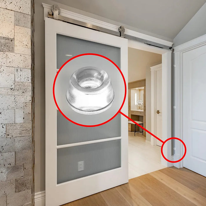 GeckoSlide Furniture Bumpers 6PC Clear