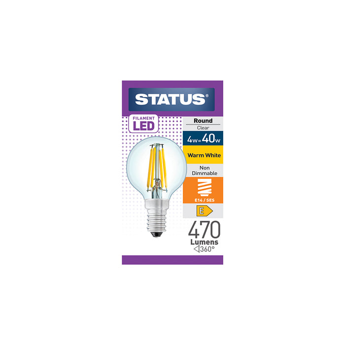 LED Filament Light Bulb SES 4w = 40w