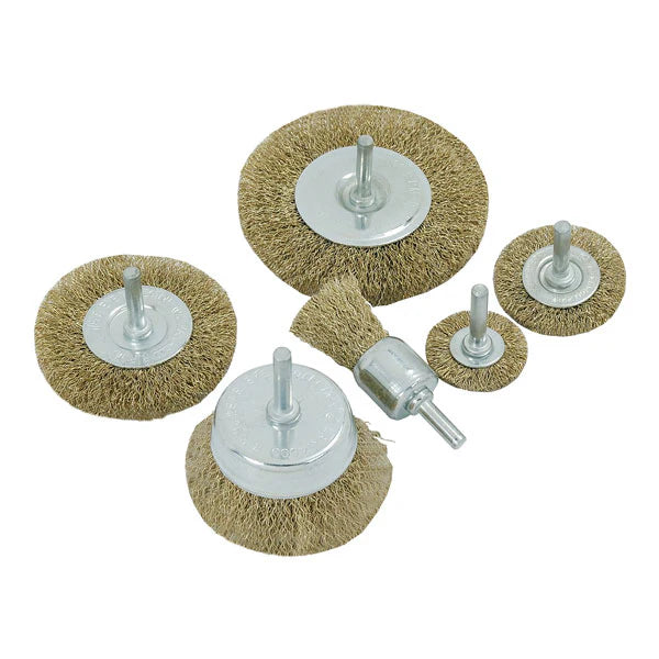 Rotary Wire Brush 6pc Set