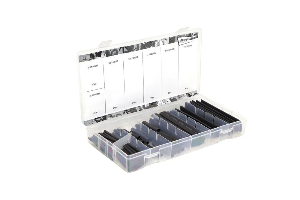 Heat Shrink Electric Insulation Tubing Kit 127pc