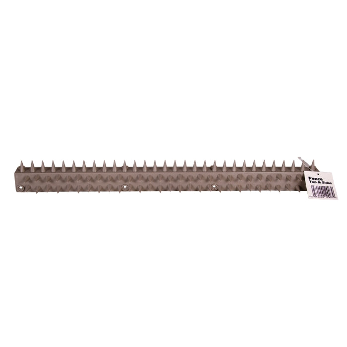 Prickle Strip Fence Topper  Top and Side