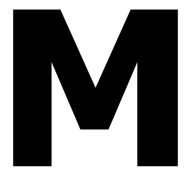M Black