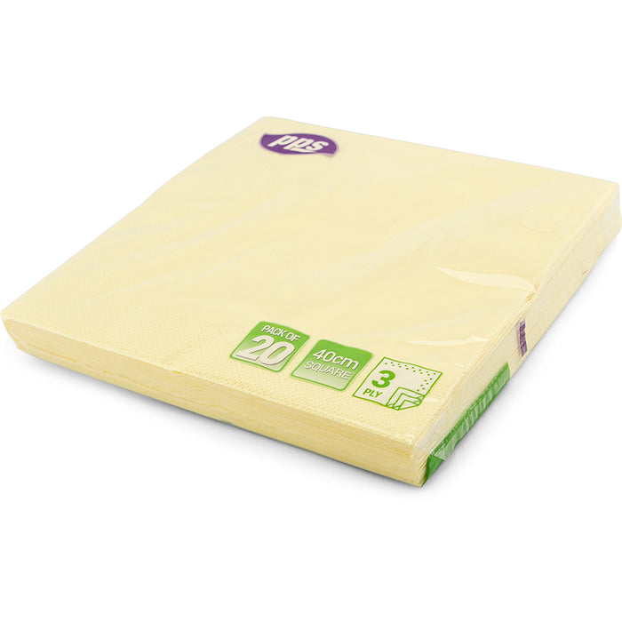 Champagne Napkin 40cm 20pc