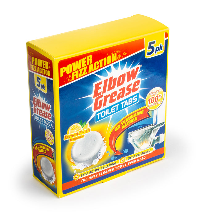 Elbow Grease Toilet Tablets 5 Lemon