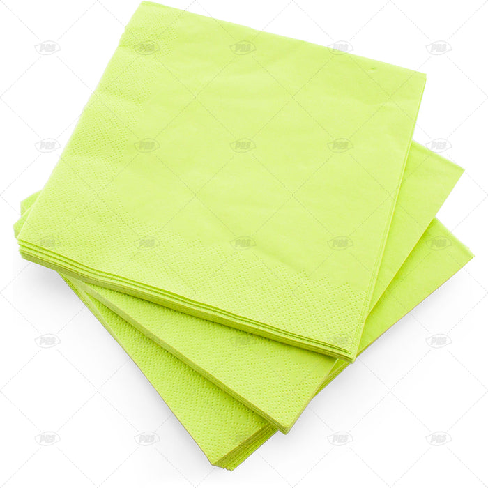 Lime Napkin 33cm 20pc