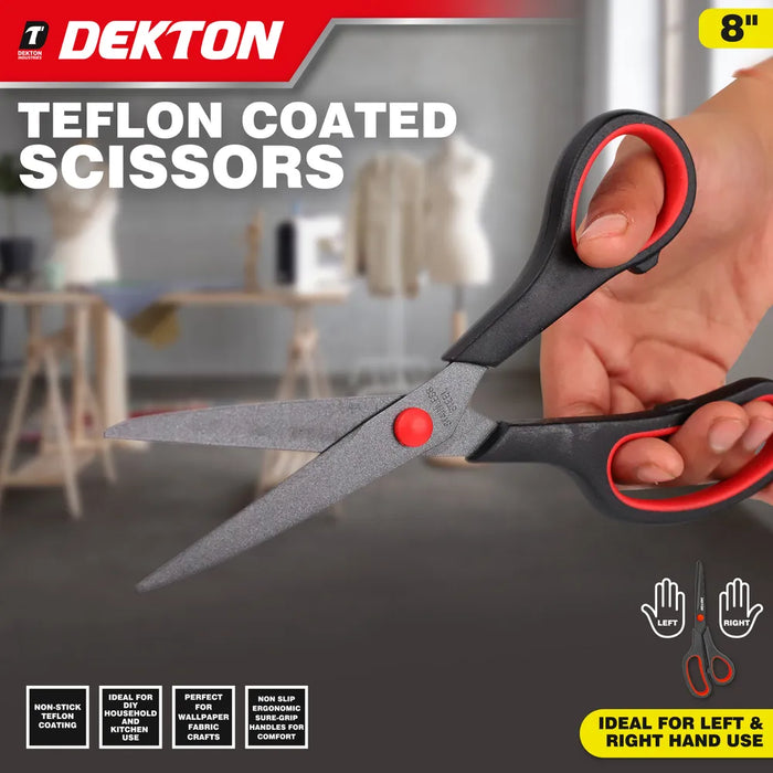 Teflon Scissors 8"see