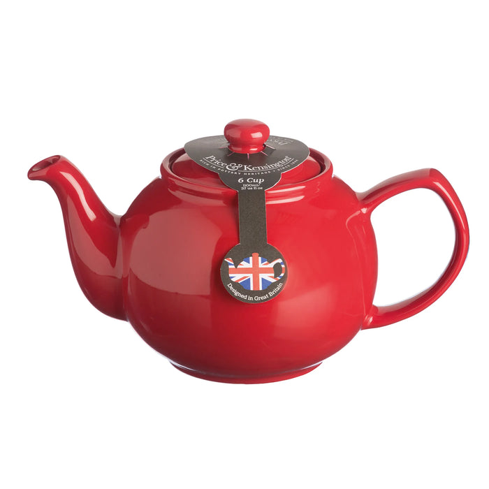 Teapot Red 6 Cup Price and Kensington