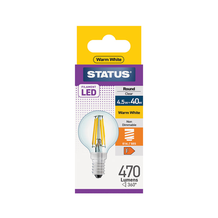 Filament LED Round SES 40W
