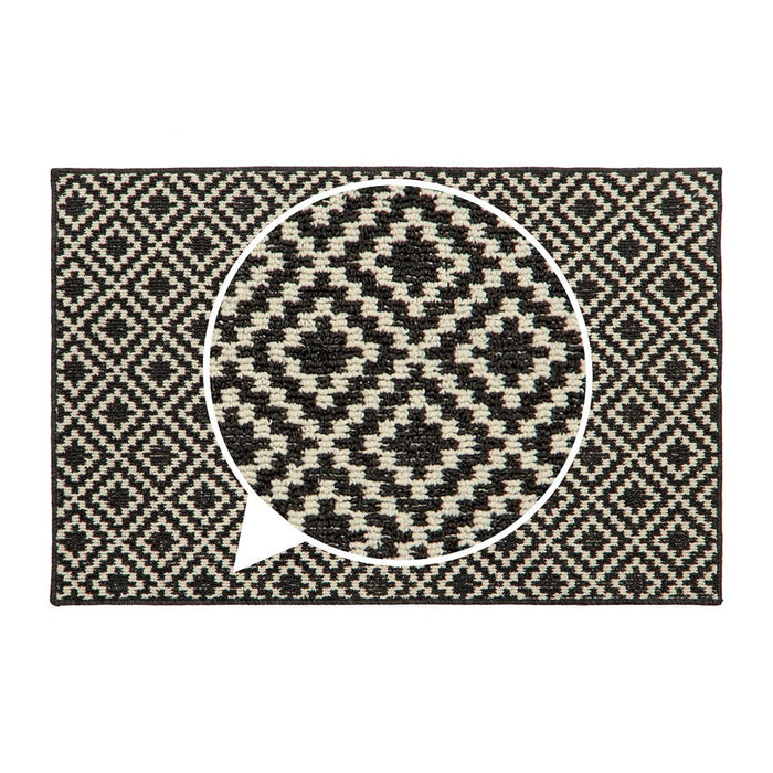 Everley Indoor Rug 80 X 120cm Monochrome