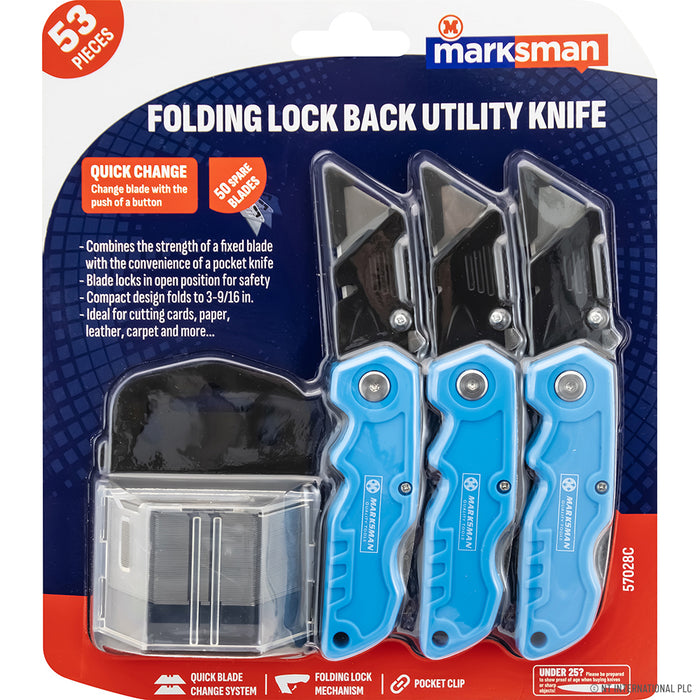 Utility Knife 53pc