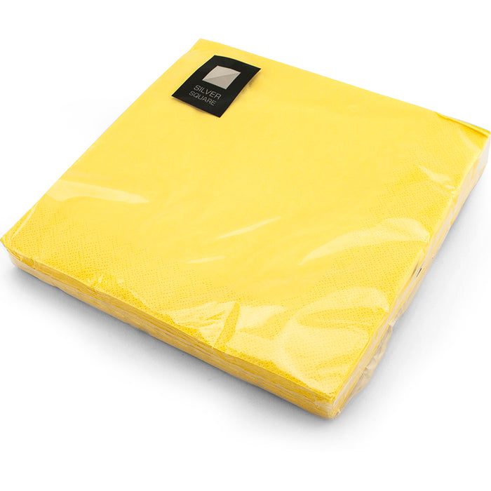 Light Yellow Napkins 40cm 20pc