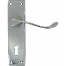 Door Handles Victorian Scroll Lock