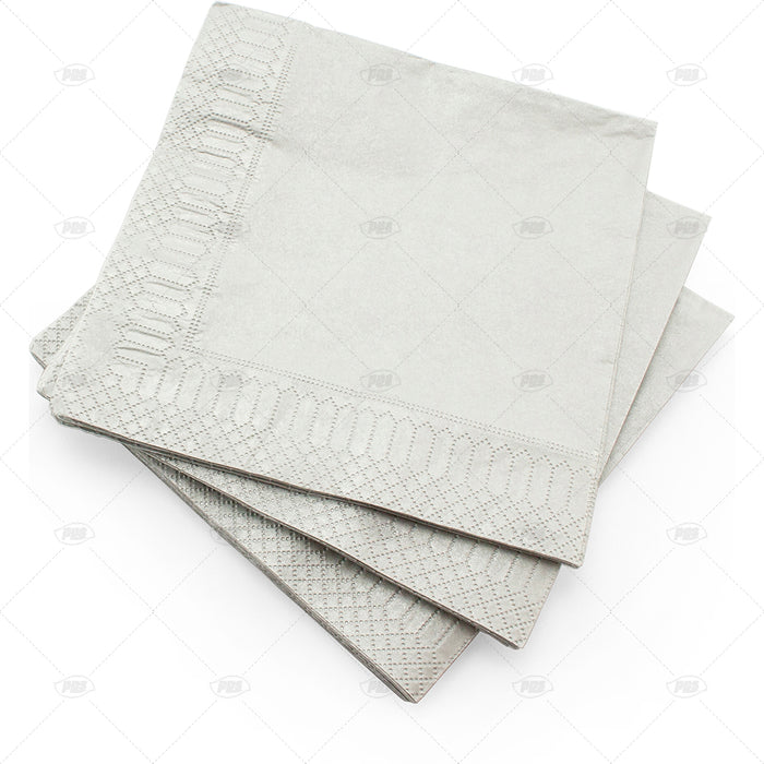 Silver Napkin 33cm 20pc