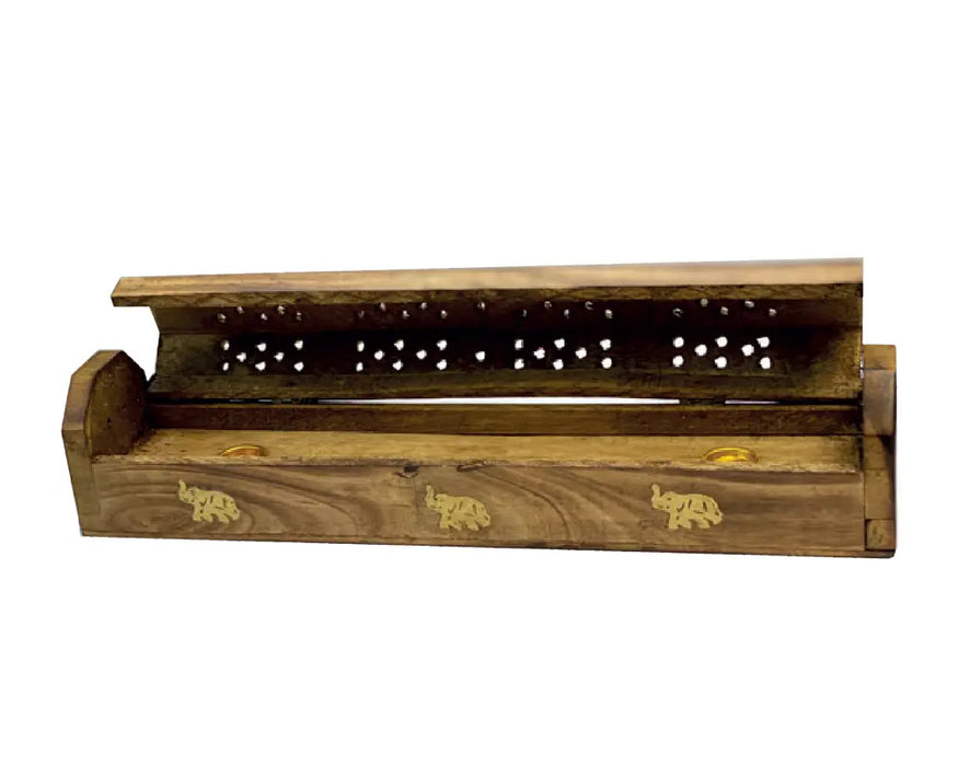 Incense Burn and Storage Box Elephant