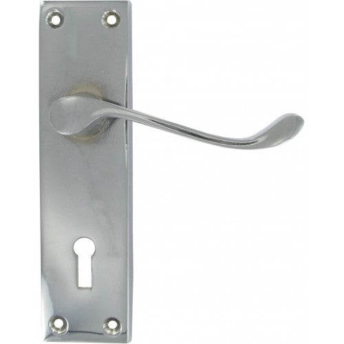 Door Handles Victorian Scroll Lock
