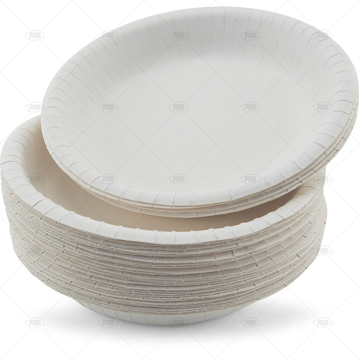 Paper Bowl White 7" 50pc
