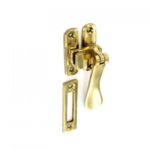 Casement Hook & Mortice Brass 100mm