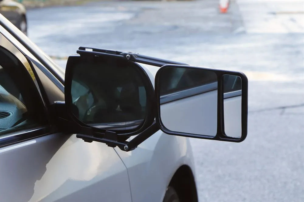 Towing Mirror With Split Twin Lenses