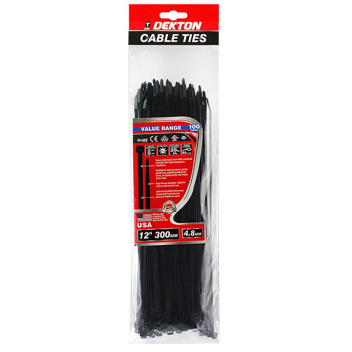 Cable Ties 300mm 100pc