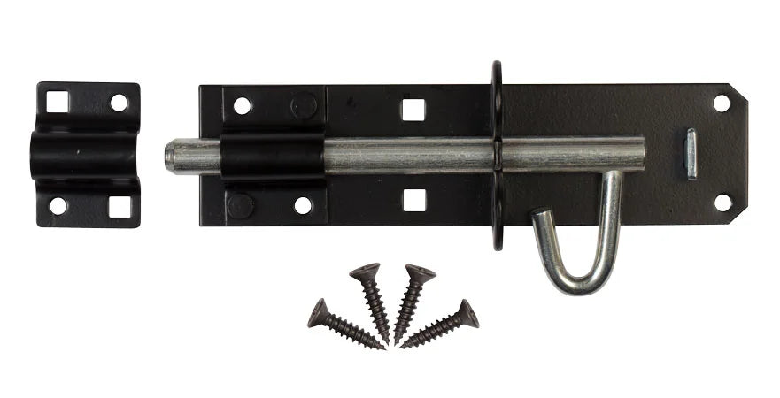 Pad Bolts Black 8"