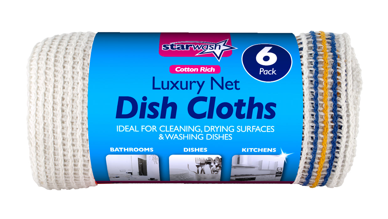Luxury Dishcloths 6pc
