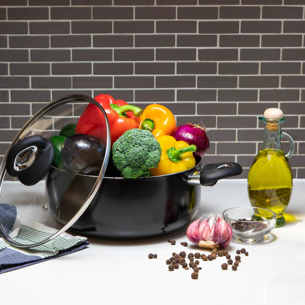 Casserole Pot & Glass Lid 24cm