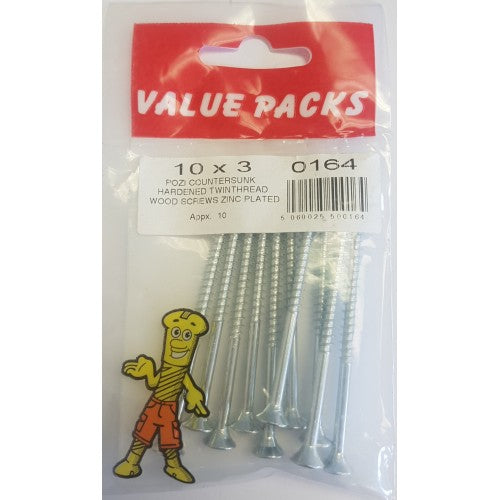 Twinthread Screws