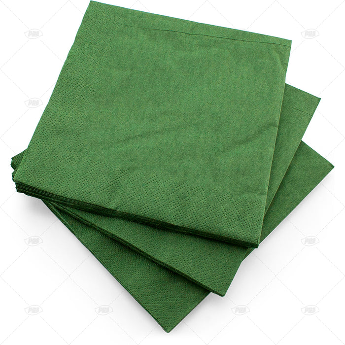 Green Napkin 33cm 20pc